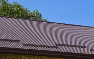 typical Crabbet Park corrugated roof uses